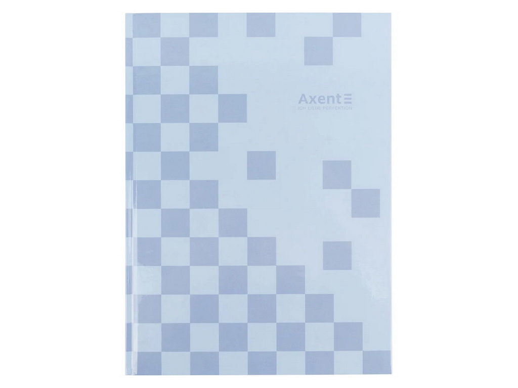 Книга записная Axent Mosaic 8427-2-A, 203х273 мм, 96 л., сіра