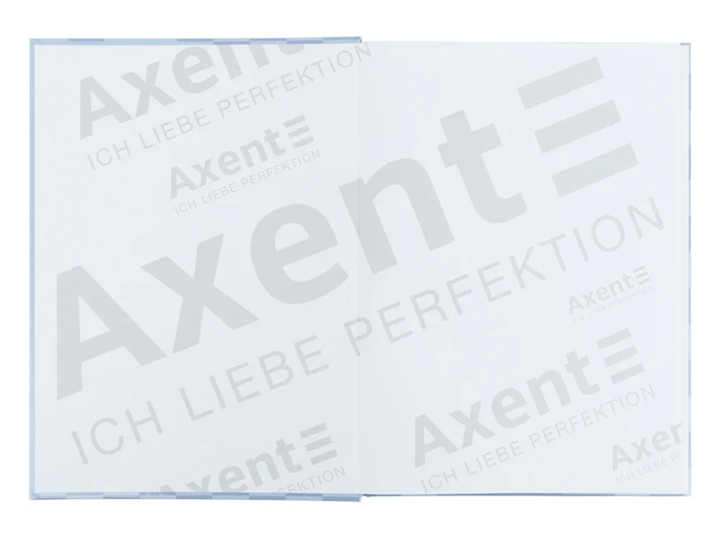Книга записная Axent Mosaic 8427-2-A, 203х273 мм, 96 л., сіра