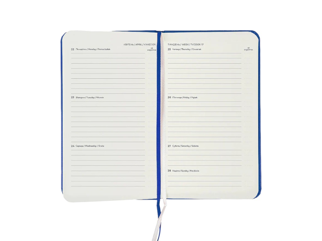 Ежденевник Partner Pocket Strong 2026 Axent 8508-26-38-A, 90×150 мм, классический синий