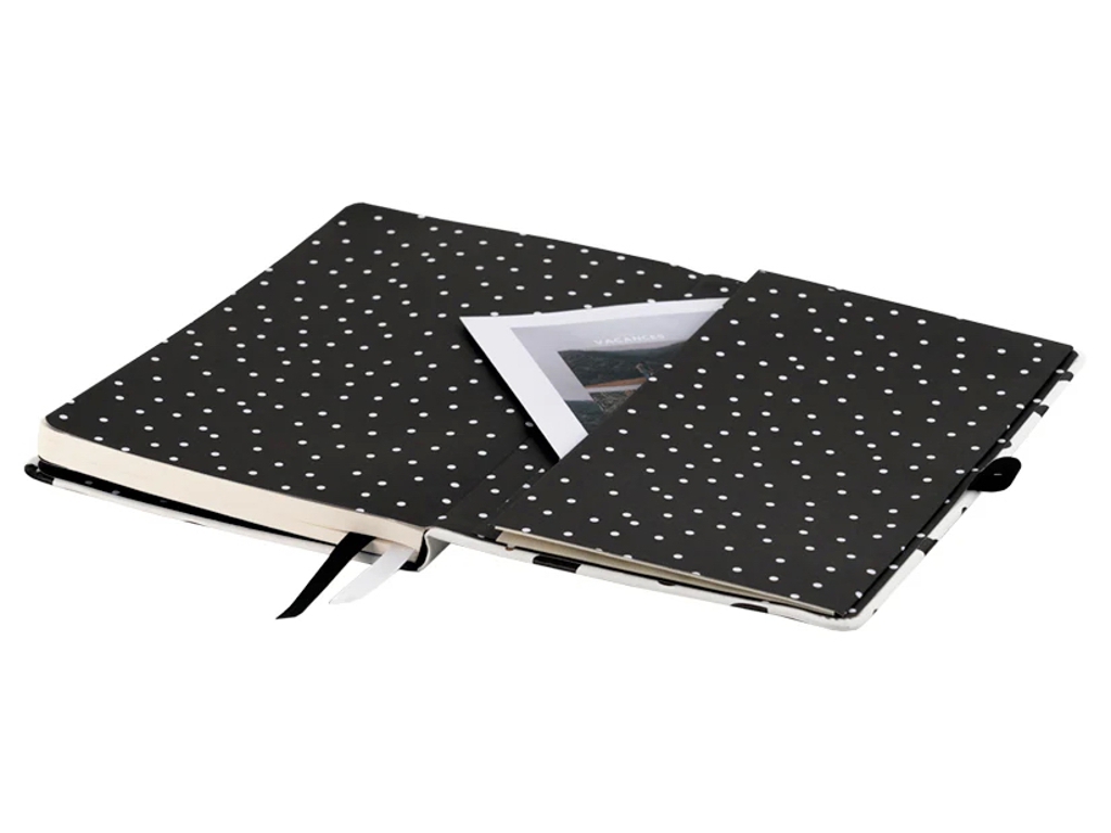 Книга записная Axent Partner Black&White 8621-10-A, 125×195 мм, 96 листов, клетка
