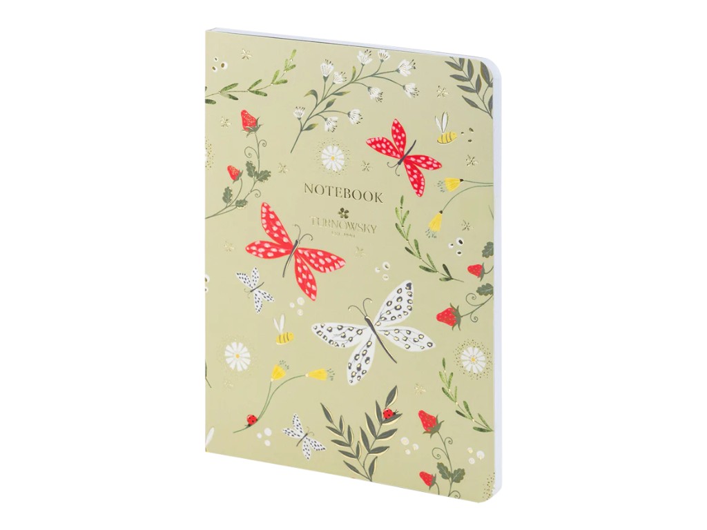 Книга записна в клетку Axent Secret Garden 2 A5, 80 листов