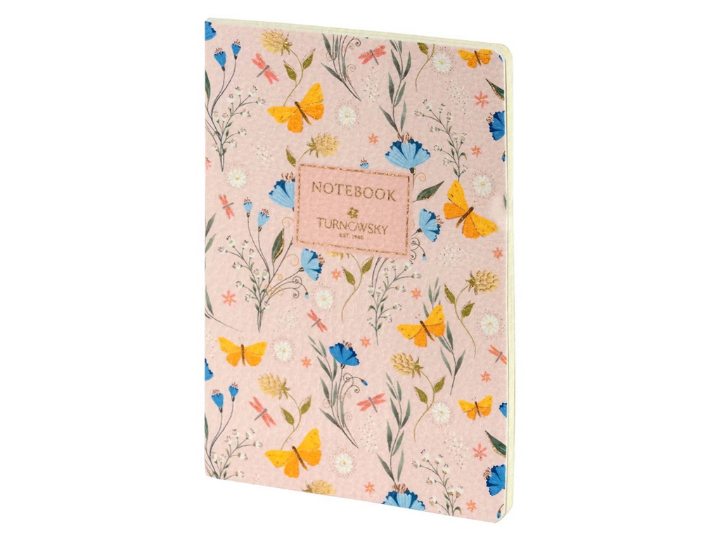 Книга записная A5 Axent Turnowsky Secret Garden 8710-1-A-TR, 60 листов, клетка
