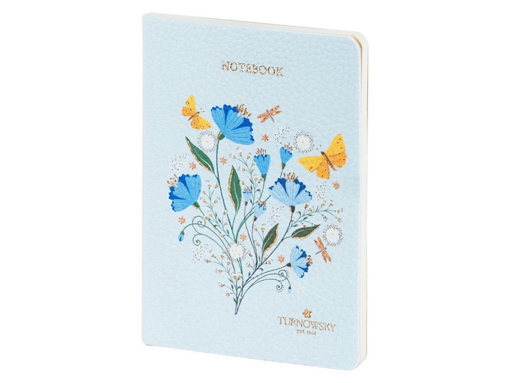 Книга записная А6 Axent Secret Garden 8711-1-A-TR, 60 листов, клетка