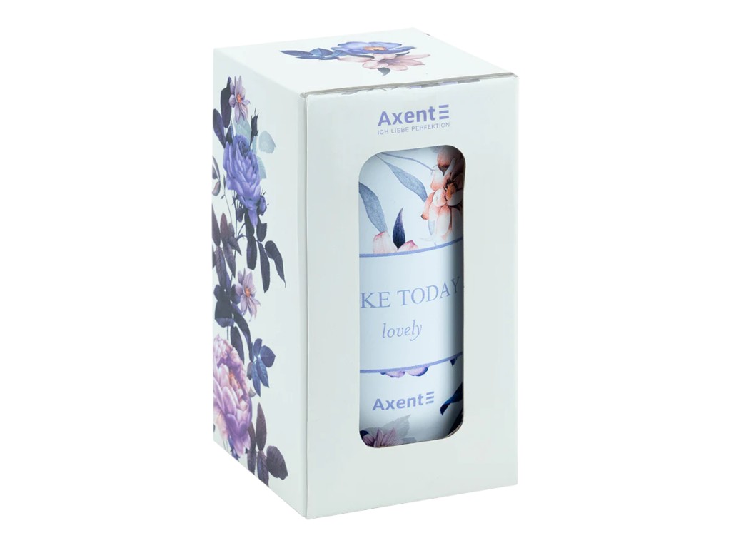 Термокружка 350 мл Axent Violet Whispers, нержавіюча сталь