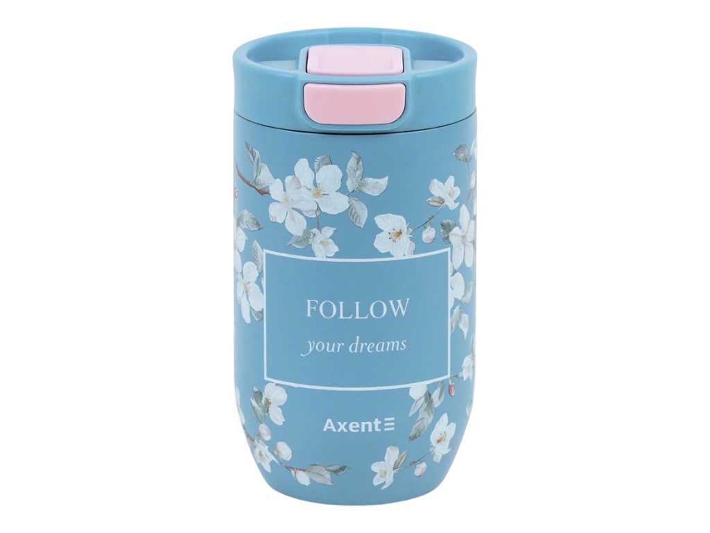 Термокружка 350 мл Axent Gentle Blossom, нержавеющая сталь