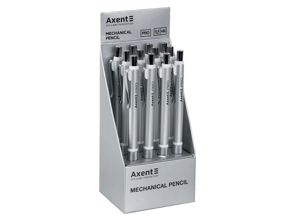 Олівець механічний Axent Pro AMP9030-34-A, 0,5 мм, з гумкою
