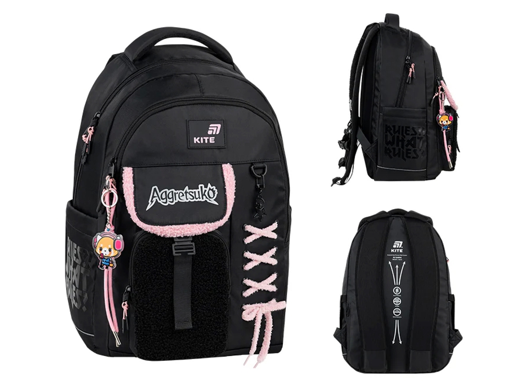 Рюкзак шкільний підлітковий Kite Education teens Aggretsuko AR26-2597L