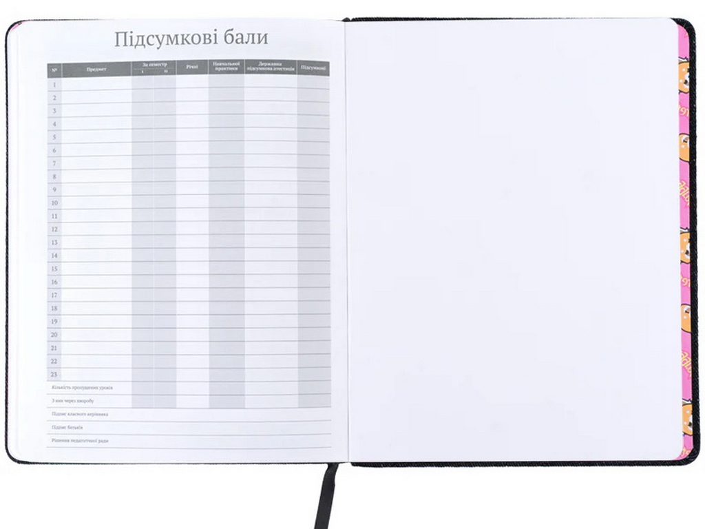 Щоденник шкільний Kite Aggretsuko AR26-264, тверда обкладинка, PU