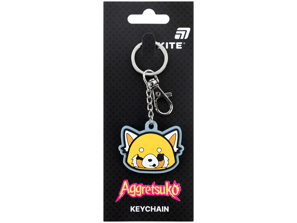 Брелок-підвіска Aggretsuko, 5×4 см, гумовий, Kite