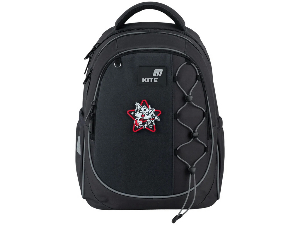 Бейдж на липучці Aggretsuko, 6,6×6,4 см, гумовий, Kite
