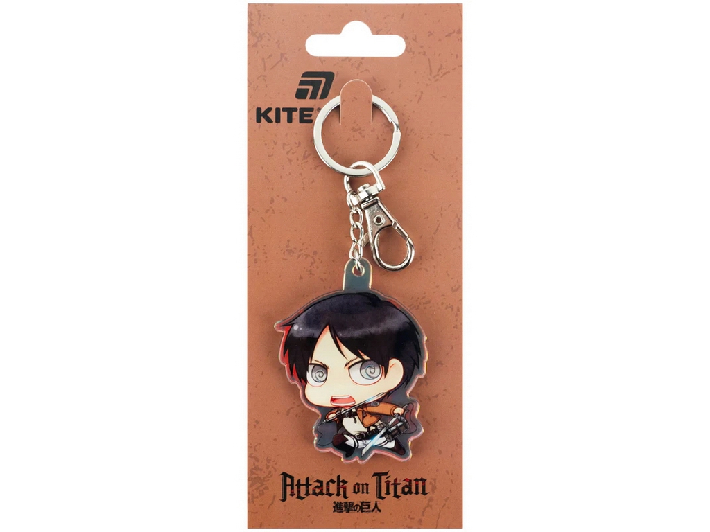 Брелок-підвіска Attack on Titan, 6,7×4,8 см, акриловий, Kite