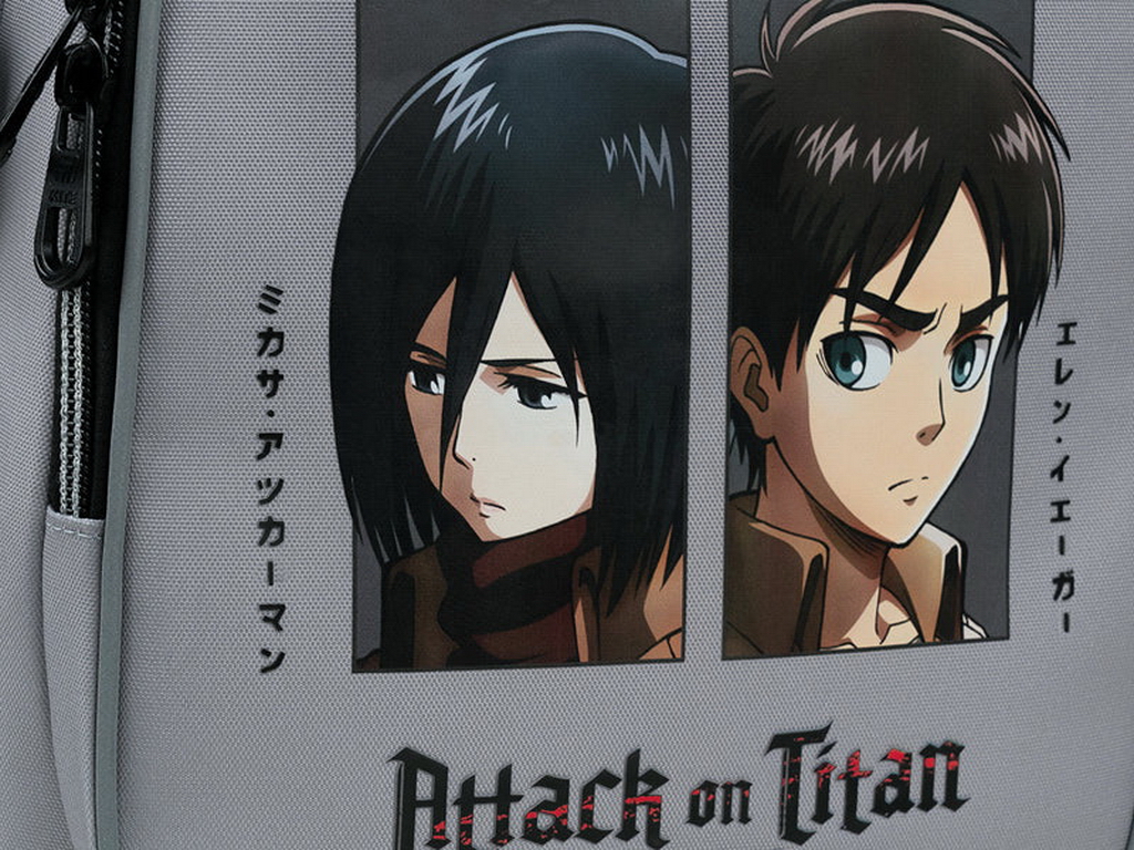 Рюкзак шкільний ортопедичний Kite Education teens Attack on Titan, 40 см, світловідбивні елементи