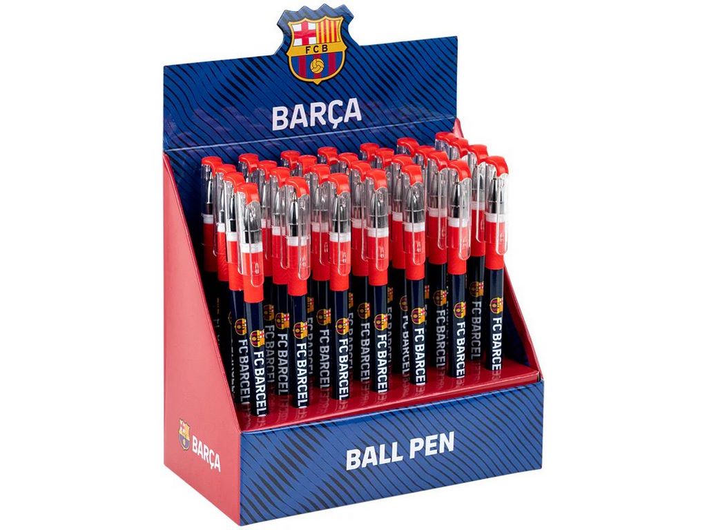 Ручка кулькова синя, FC Barcelona, Kite