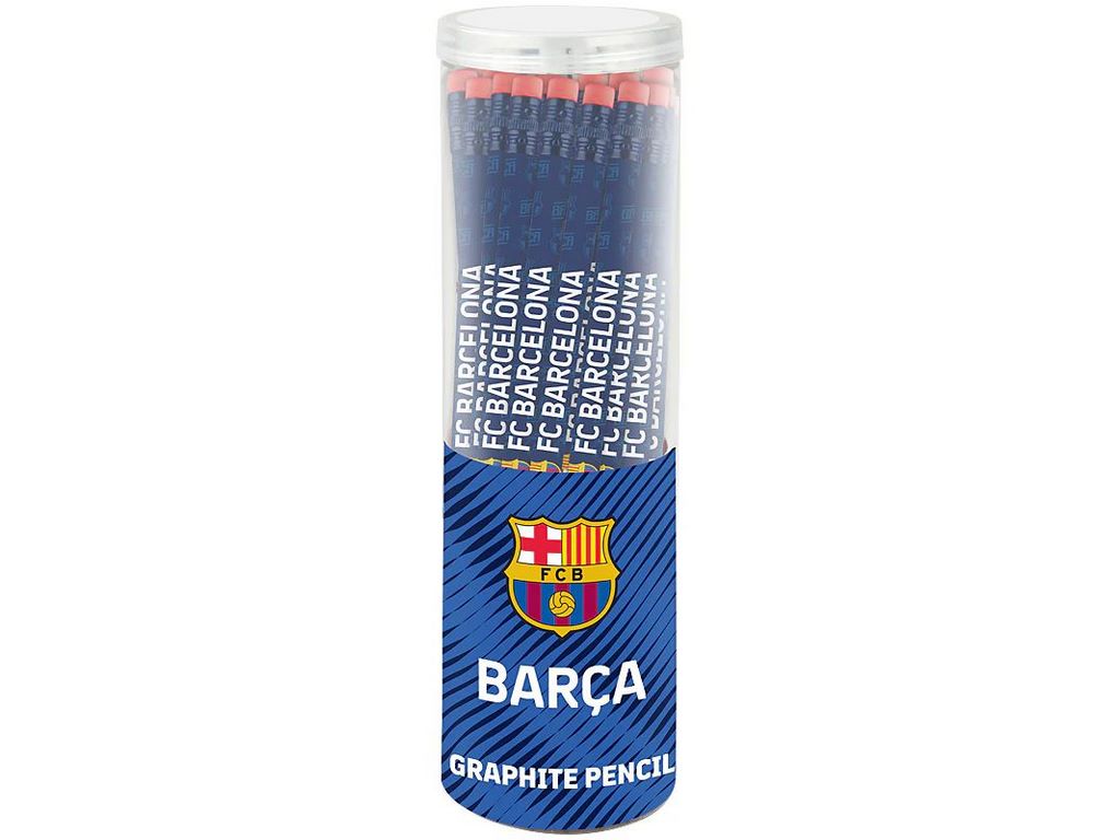 Олівець графітний з гумкою, FC Barcelona, Kite