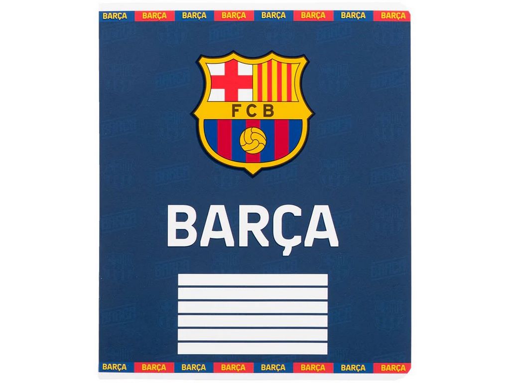 Зошит у клітинку 12 аркушів, FC Barcelona (ціна за 1шт)