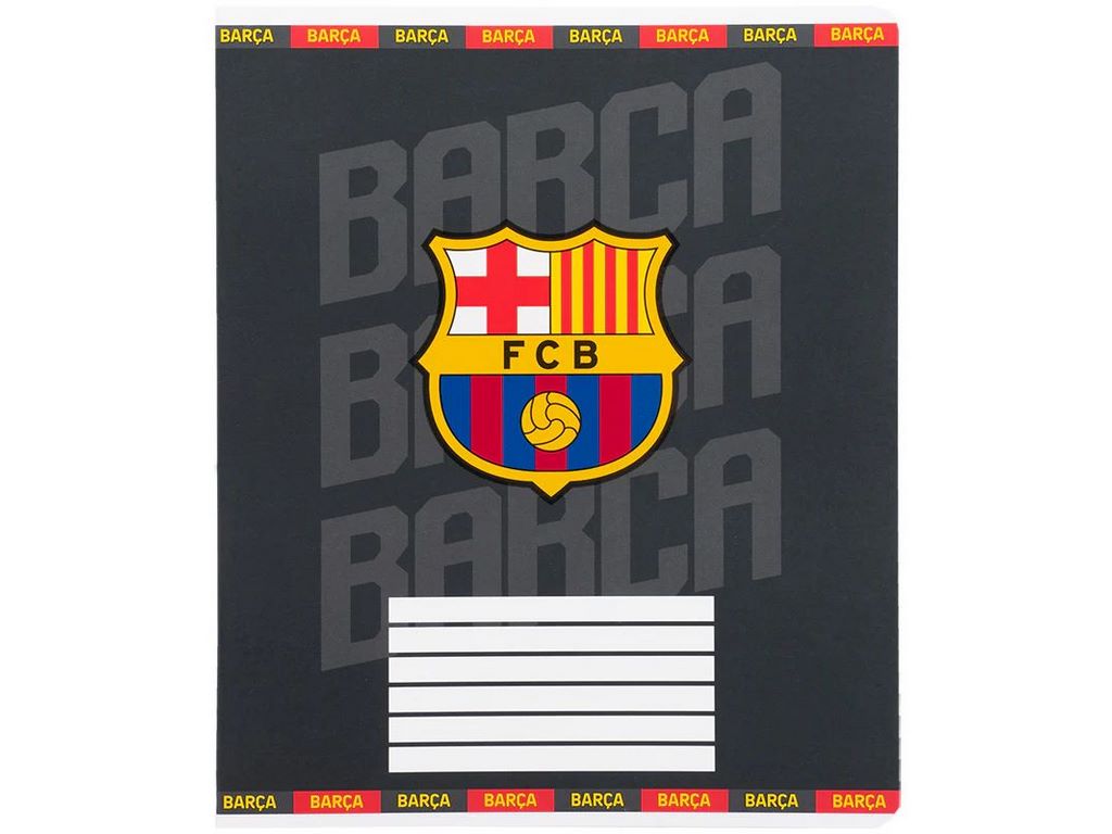 Зошит у клітинку 12 аркушів, FC Barcelona (ціна за 1шт)