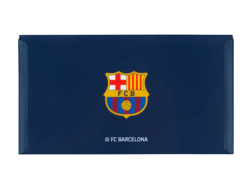 Папка-конверт на кнопці FC Barcelona BC25-246, формат DL, Kite