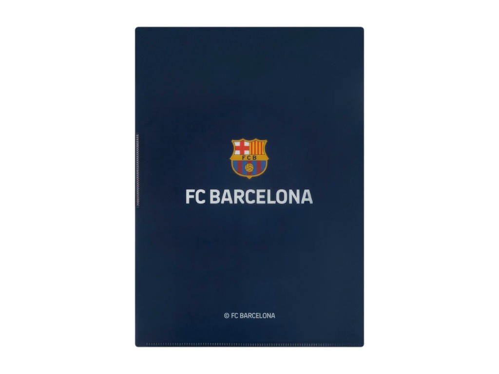 Папка-куточок з клапаном Kite FC Barcelona BC25-248, формат A4, поліпропілен, Kite