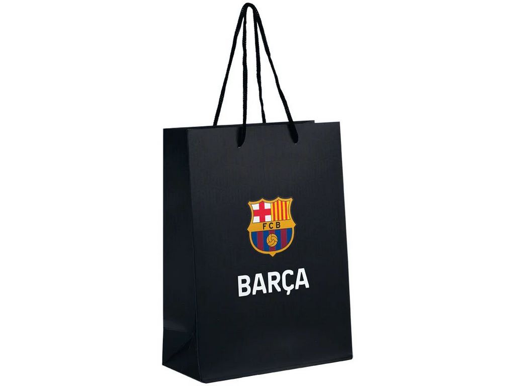 Пакет паперовий подарунковий, 18х24см, FC Barcelona, Kite