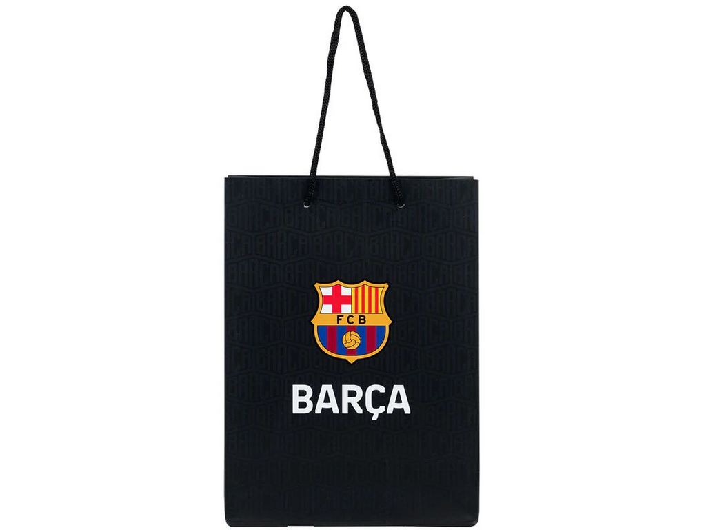 Пакет паперовий подарунковий, 18х24см, FC Barcelona, Kite