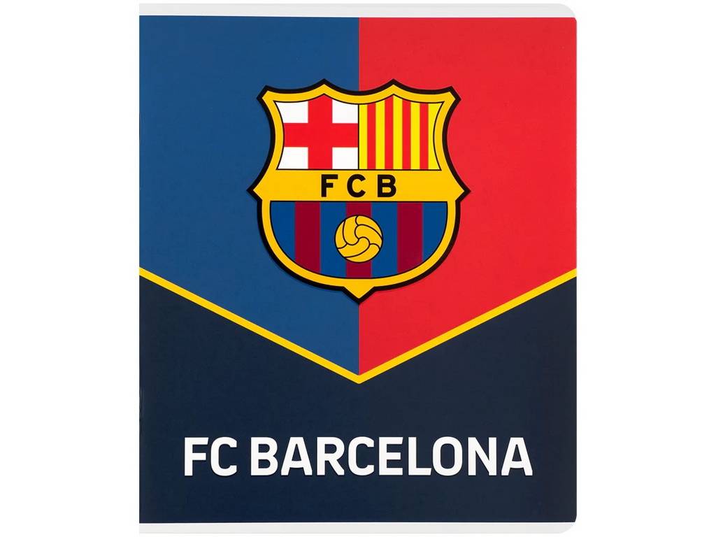 Зошит у кілтинку Kite FC Barcelona BC26-238, 24 аркуші, мікс видів, ціна за 1шт