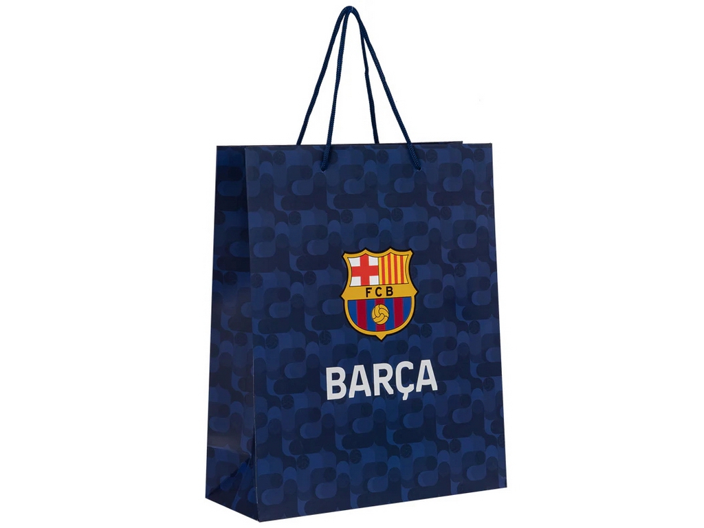 Пакет паперовий подарунковий Kite FC Barcelona CR26-265, 18х24см