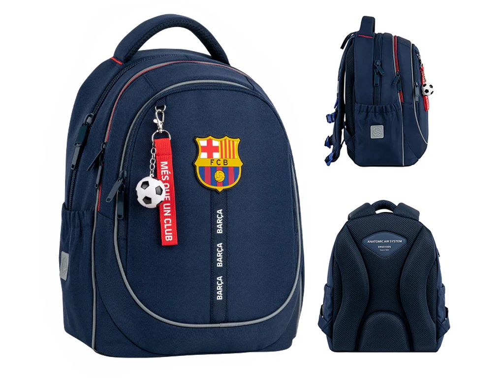 Рюкзак шкільний Kite FC Barcelona, 18 л, ортопедичний, 38×28×16 см, Kite