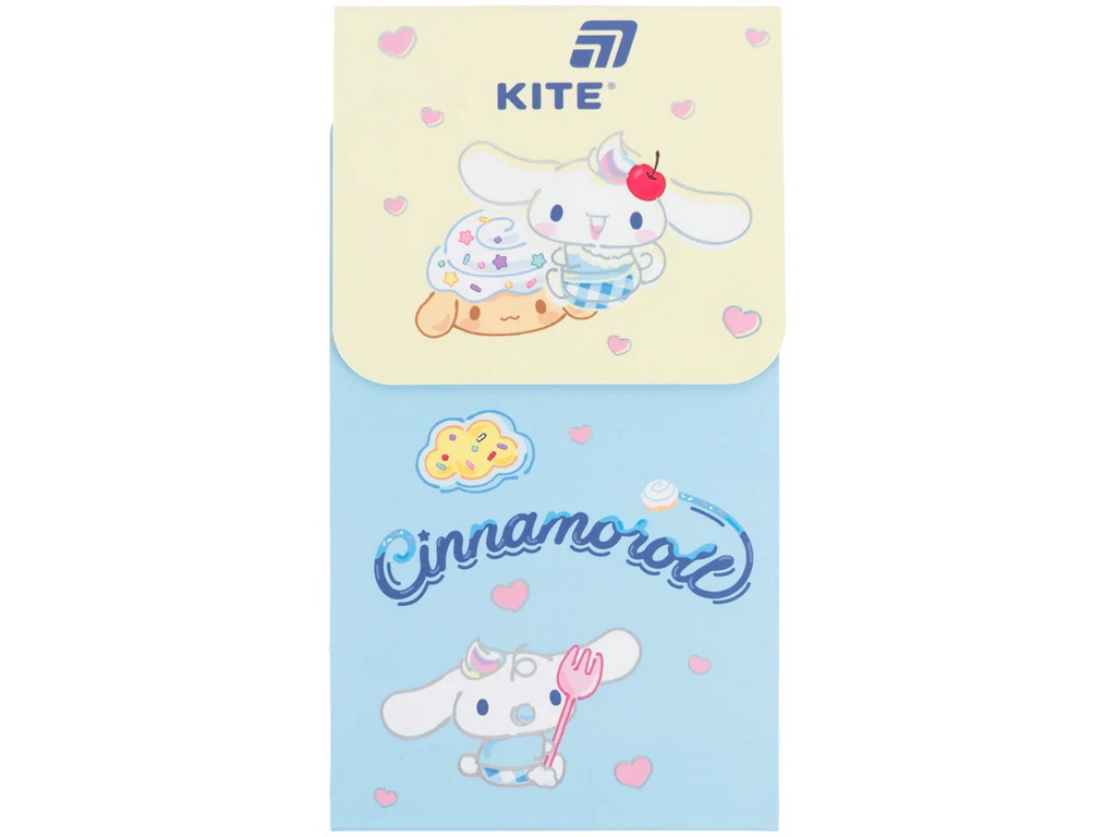 Блокнот на магните в клетку Cinnamoroll Kite CR25-092, 60 листов