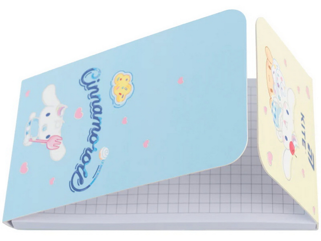 Блокнот на магните в клетку Cinnamoroll Kite CR25-092, 60 листов