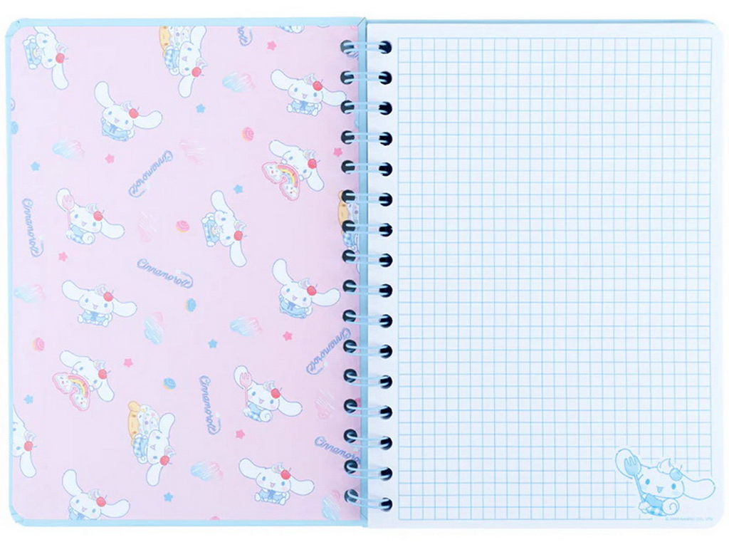 Блокнот А5 на спирали, в клетку Cinnamoroll Kite CR26-190, 80 листов