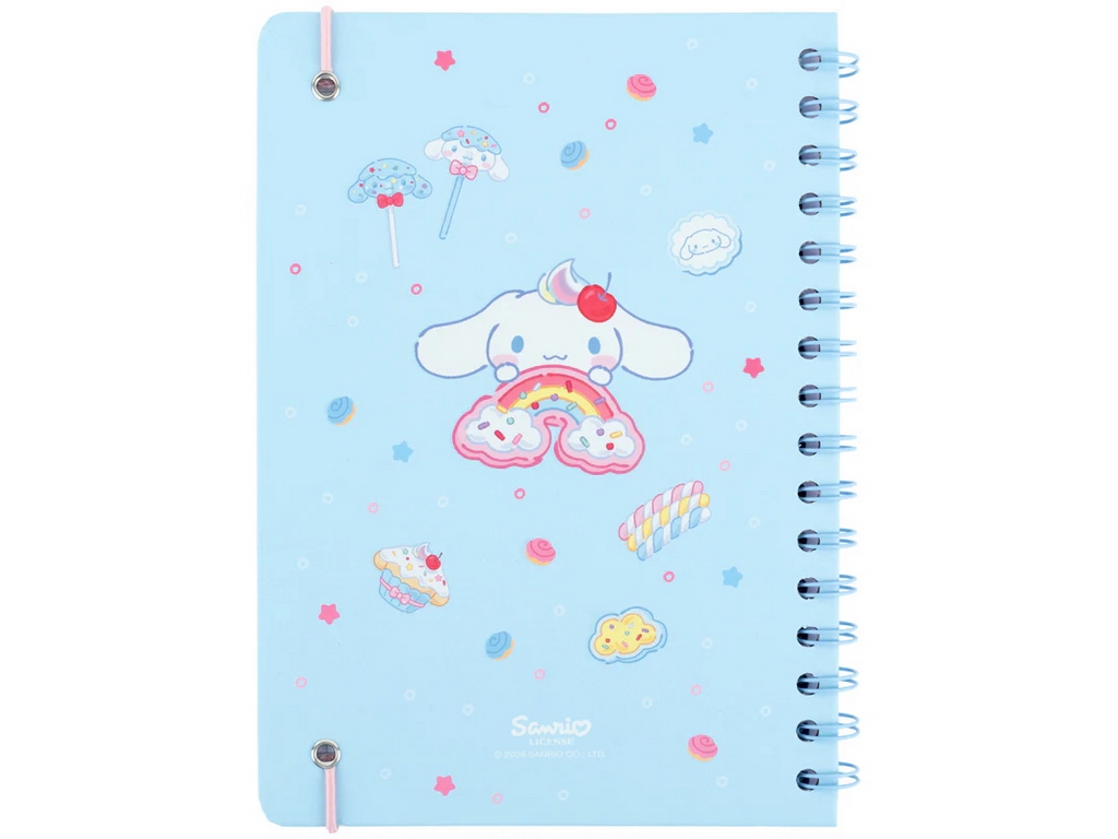 Блокнот А5 на спирали, в клетку Cinnamoroll Kite CR26-190, 80 листов
