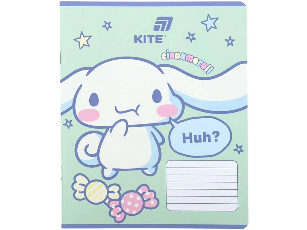 Зошит у кілітинку Cinnamoroll Kite CR26-232, 12 аркушів, мікс видів, ціна за 1шт
