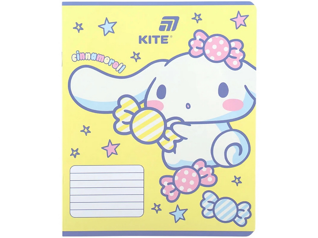 Зошит у кілітинку Cinnamoroll Kite CR26-232, 12 аркушів, мікс видів, ціна за 1шт