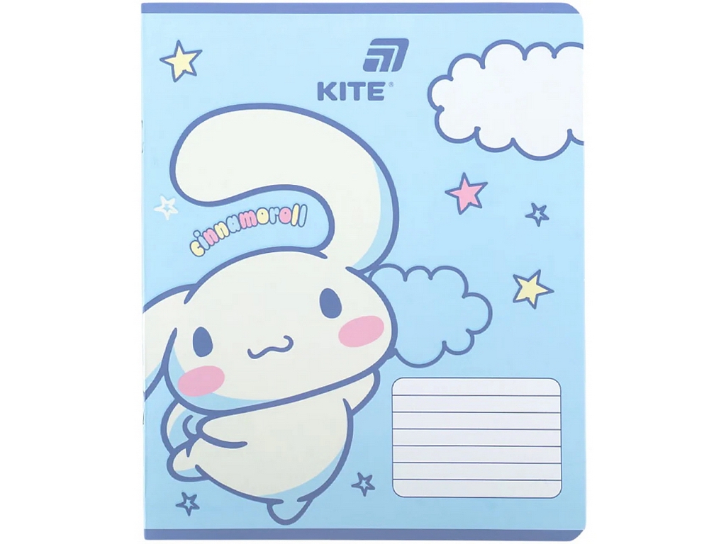 Зошит у кілітинку Cinnamoroll Kite CR26-232, 12 аркушів, мікс видів, ціна за 1шт