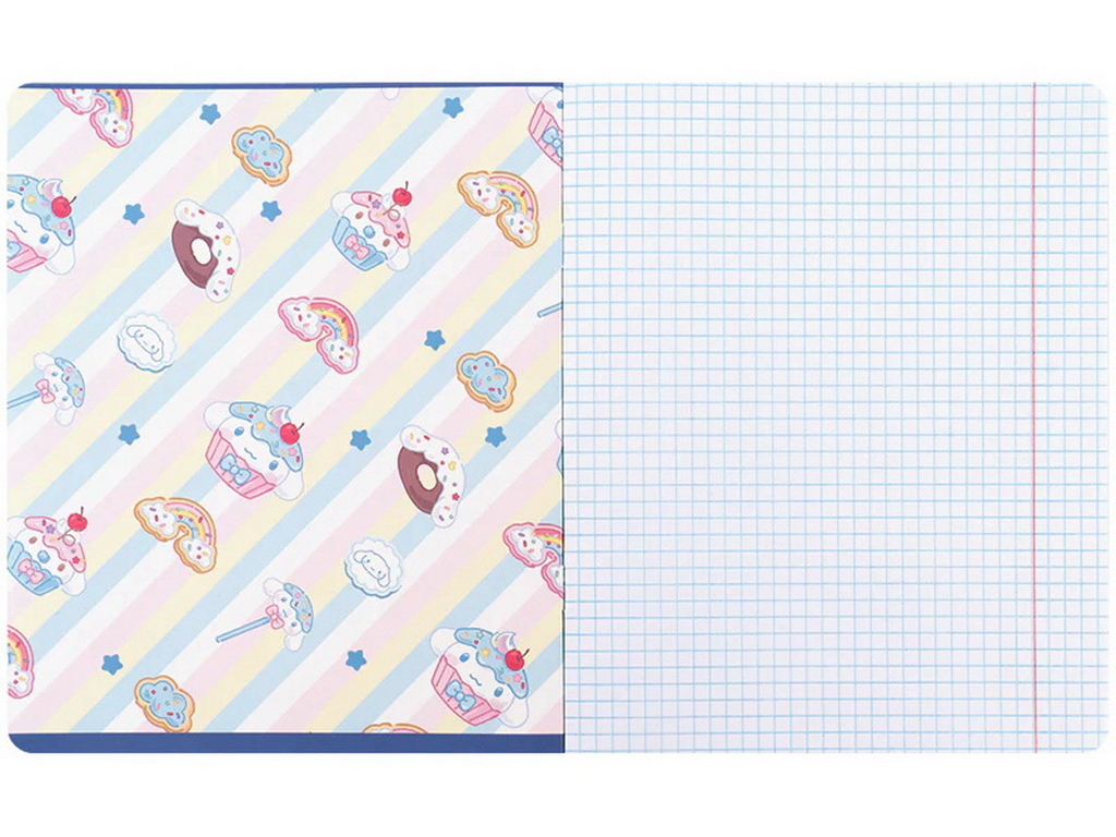 Зошит у клітинку Cinnamoroll Kite CR26-236, 18 аркушів, мікс видів, ціна за 1шт