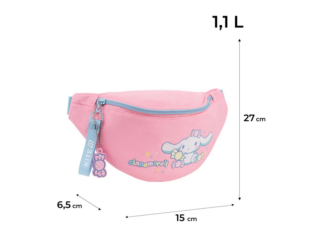 Дитяча сумка-бананка Kite Kids Cinnamoroll CR26-2577