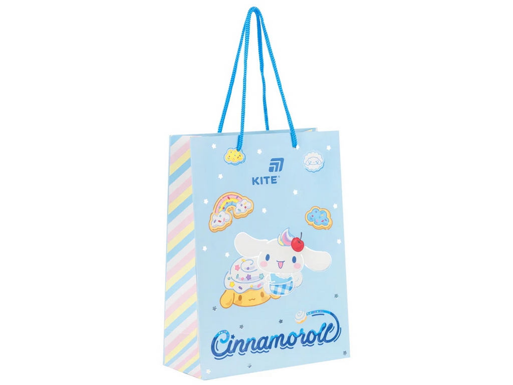 Пакет паперовий подарунковий Kite Cinnamoroll CR26-265, 18х24см
