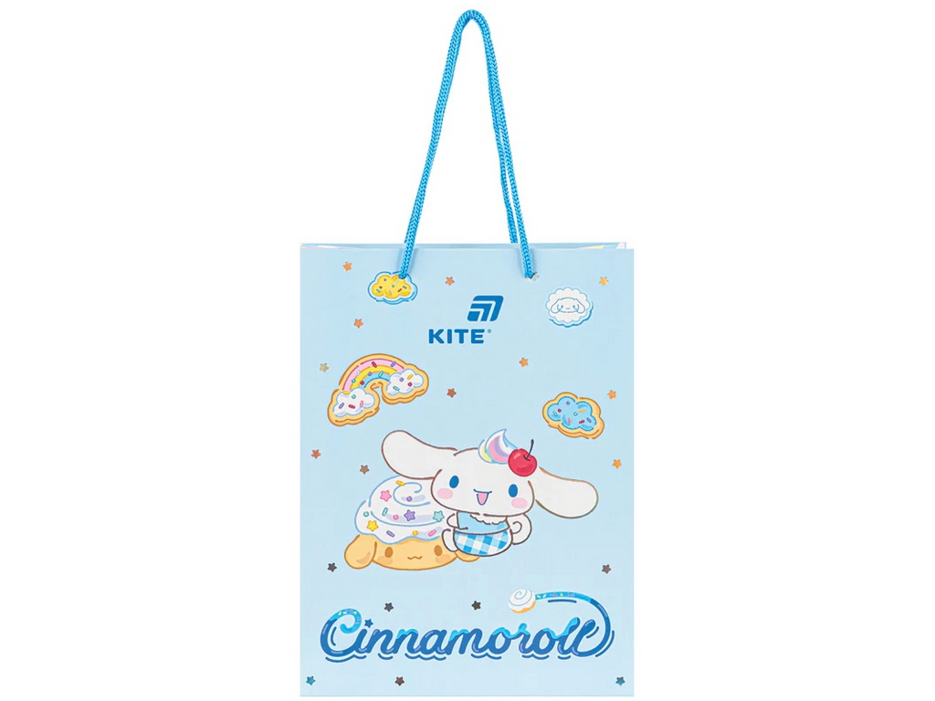 Пакет паперовий подарунковий Kite Cinnamoroll CR26-265, 18х24см