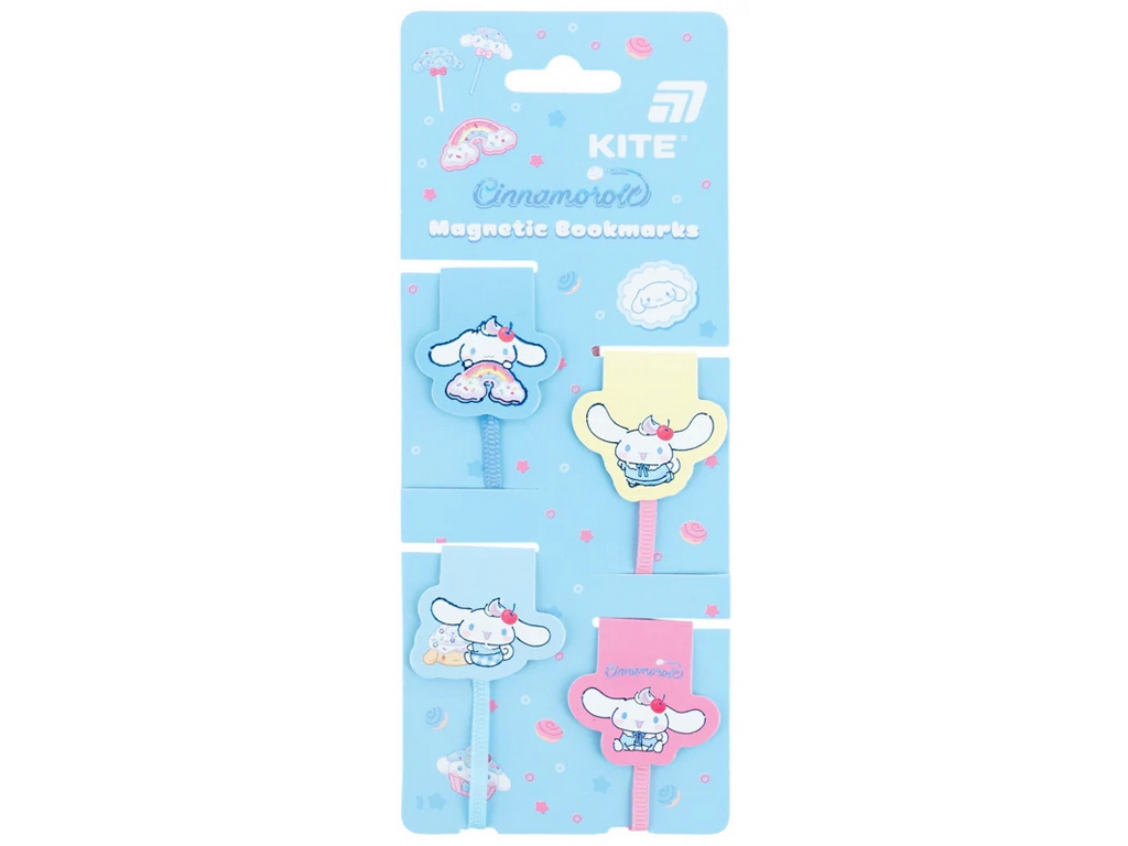Набір магнітних закладок-лясе Cinnamoroll, 4 шт., Kite