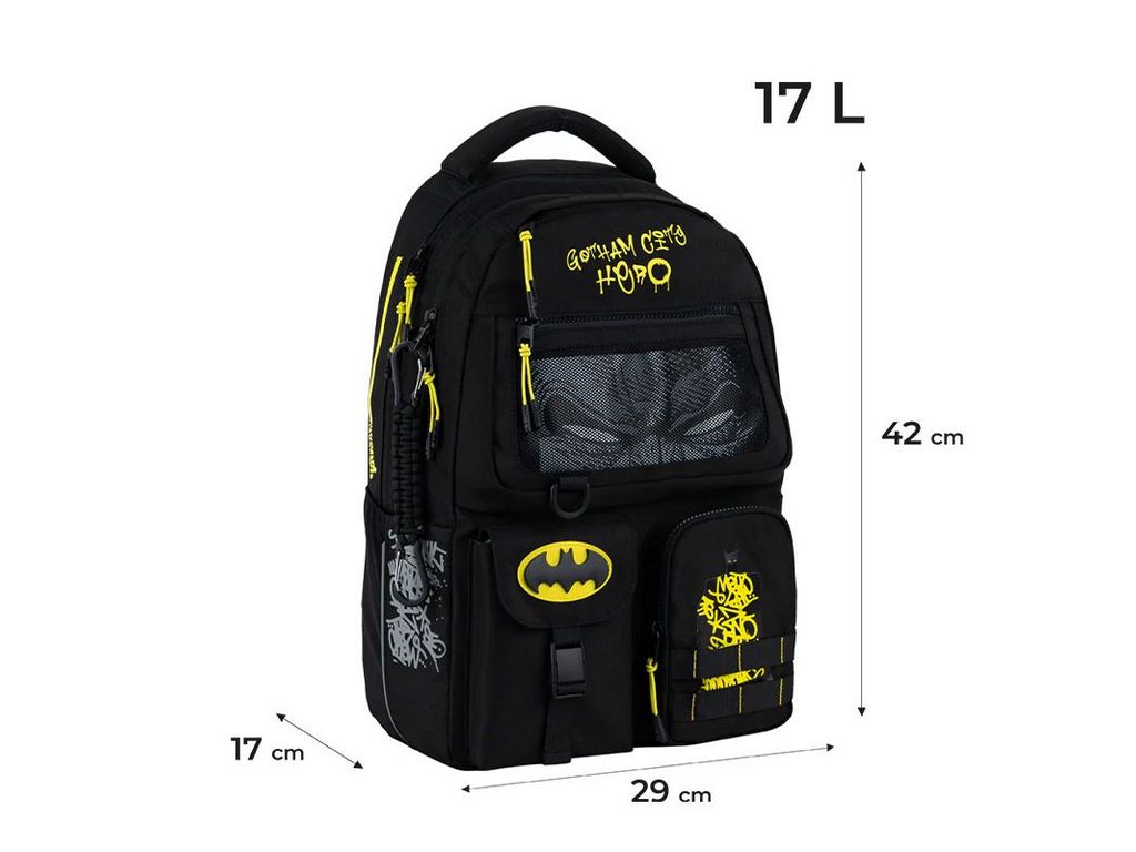 Рюкзак шкільний DC Batman, Kite