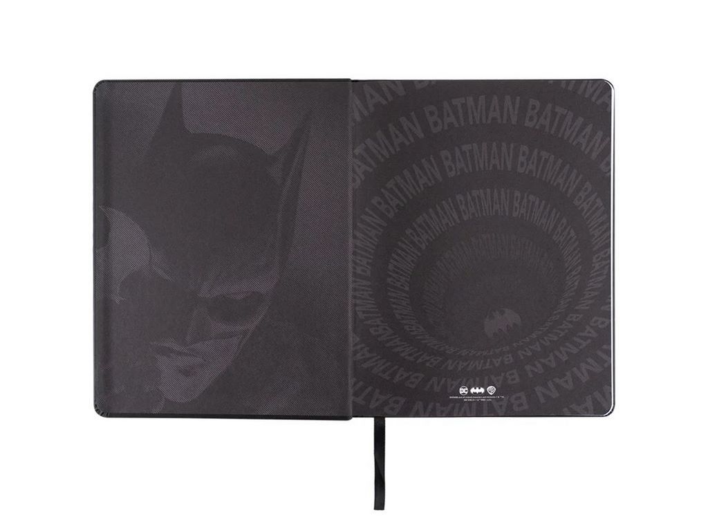 Щоденник шкільний у твердій обкладинці PU, DC Batman, Kite