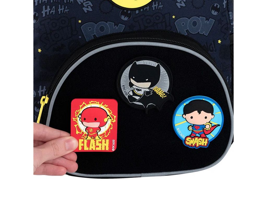 Набір бейджів на липучці, 3 штуки, DC Justice League, Kite