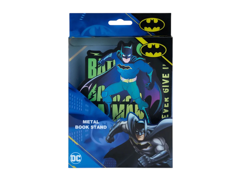 Підставка для книг регульована Batman 170×155×185 мм, металева, Kite