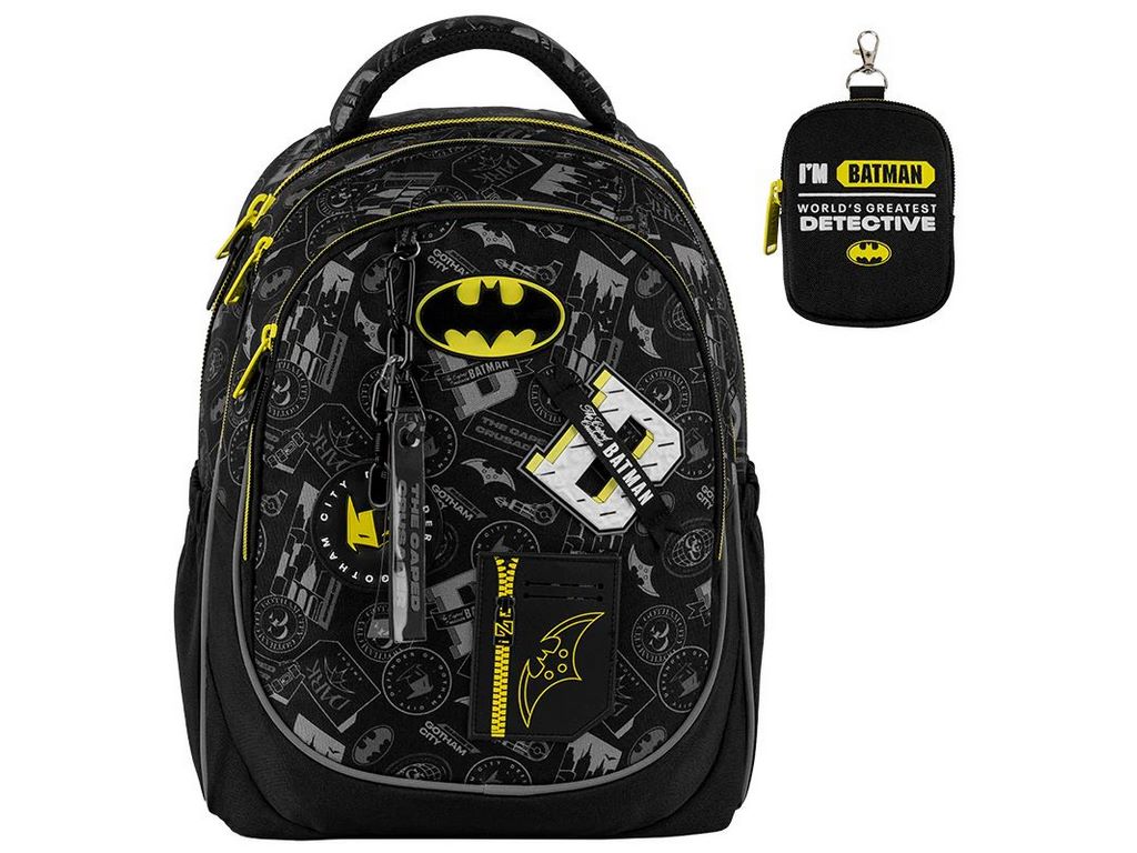 Рюкзак школьный, DC Batman, Kite