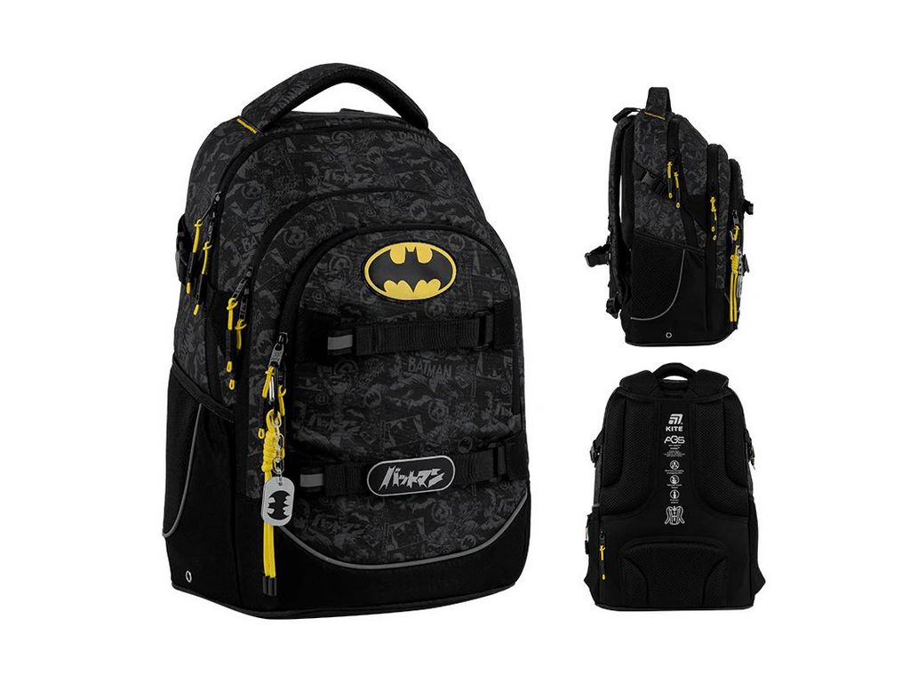 Рюкзак шкільний підлітковий DC Batman, Kite
