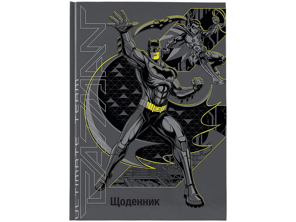 Щоденник шкільний Kite DC Batman DC26-262, тверда обкладинка