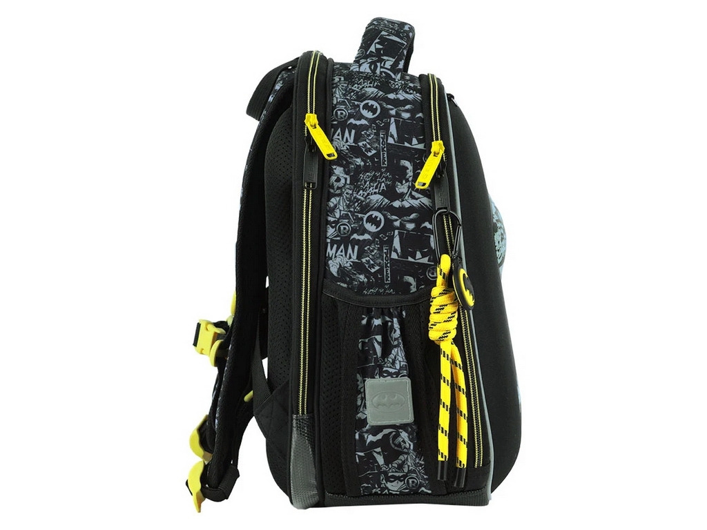 Рюкзак шкільний підлітковий каркасний DC Batman Kite DC26-555S