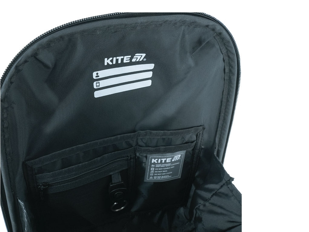 Рюкзак шкільний підлітковий каркасний DC Batman Kite DC26-555S
