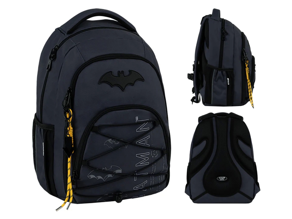 Рюкзак школьный ортопедический Kite Education teens DC Comics, 42 см, светоотражающие элементы, Kite