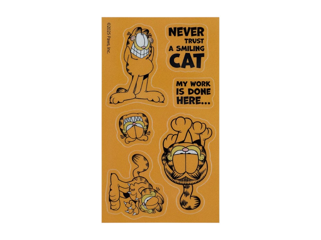 Стікери світловідбивні для текстилю Kite Garfield GF25-114, 6 шт., PVC, Kite
